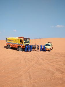 The Stichting Rainbow Truck Team
