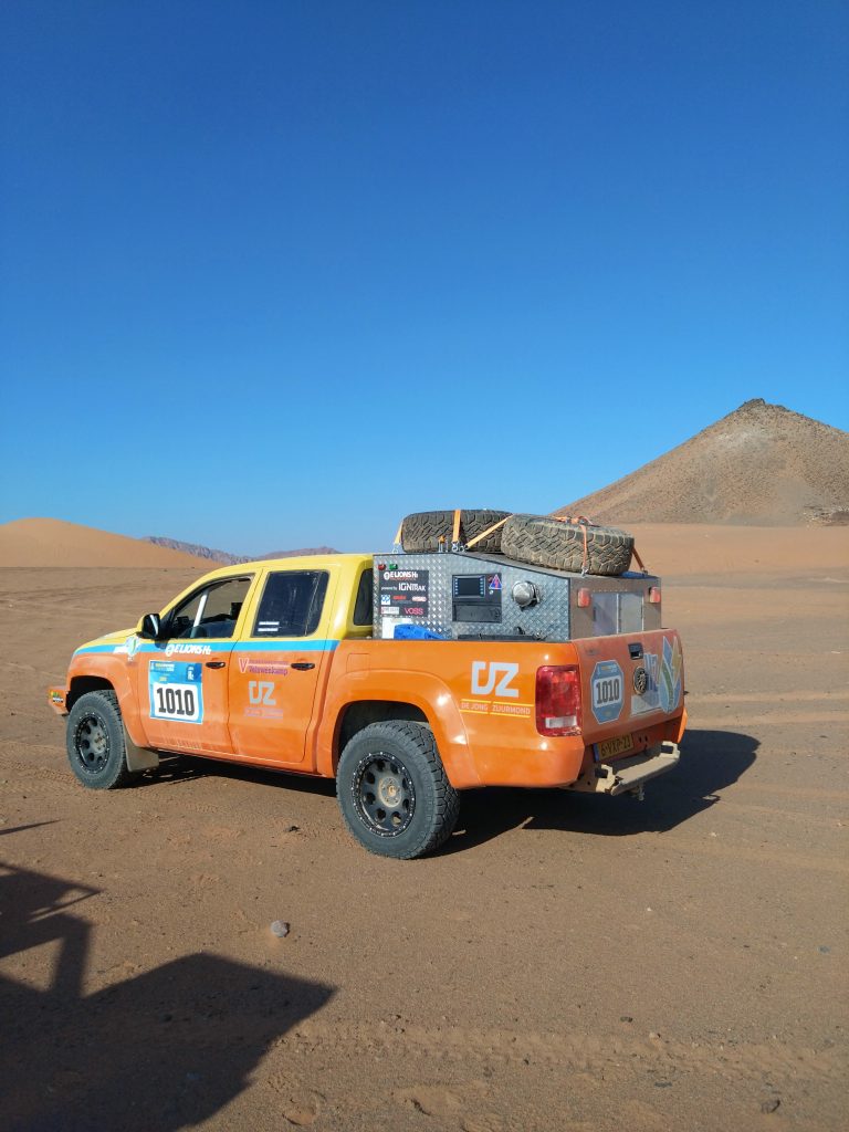 Amarok with Fuel Cell Range Extender on the Rally Dakar 2024